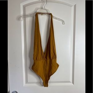 Free People Halter Bodysuit